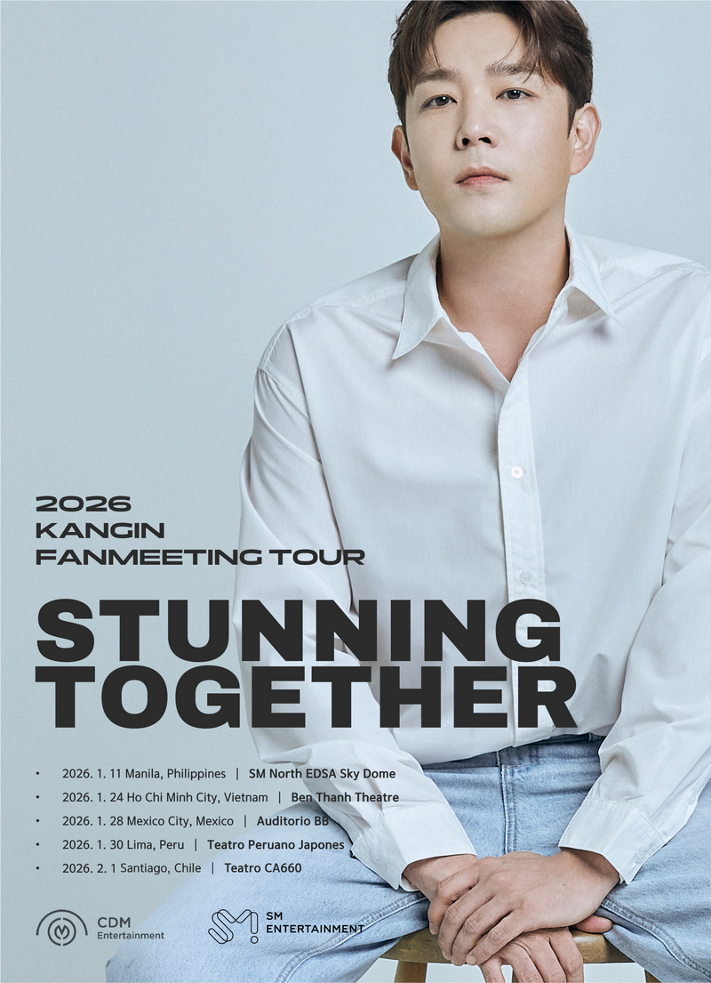 Tour Poster of 2026 Kangin Fan Meeting Tour: Stunning Together